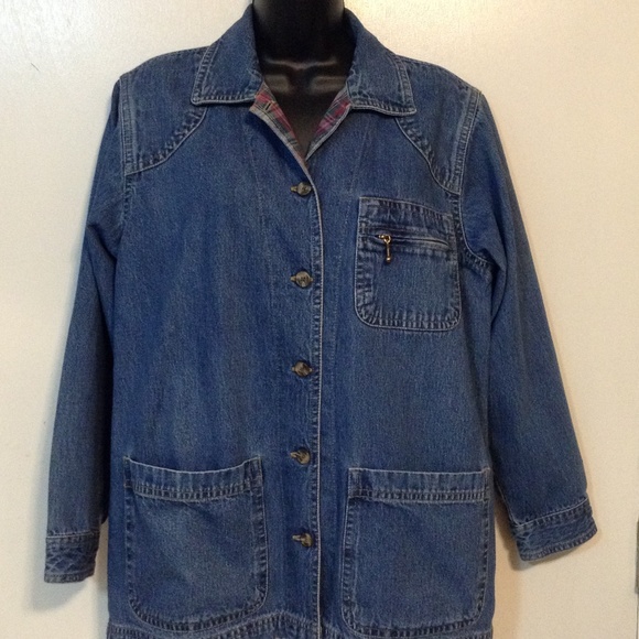 Cabin Creek Jackets & Coats Cabincreek Ladys Petite Medium Denim